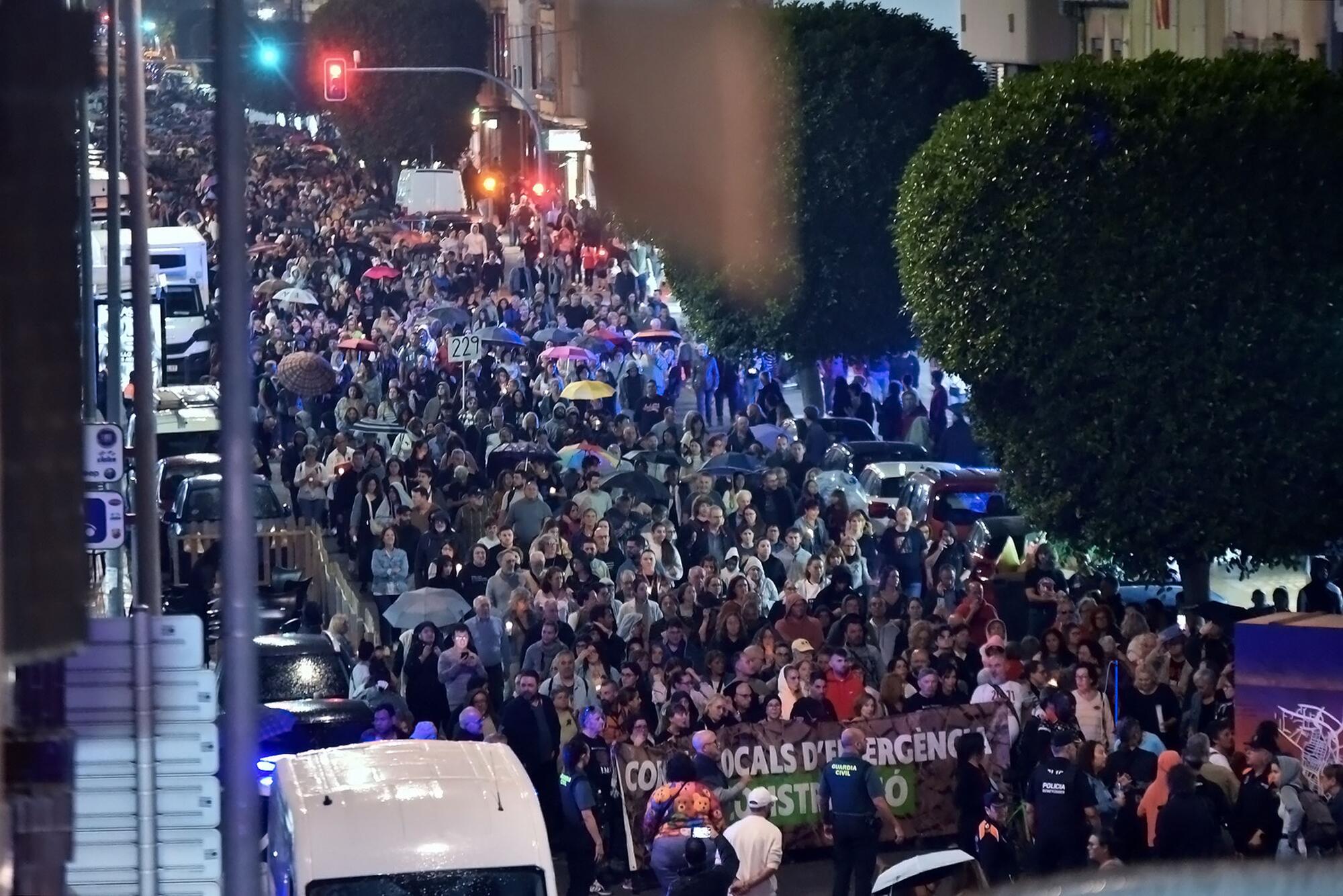 Manifestación Dana Mazón dimisión 29-10-25 - 2